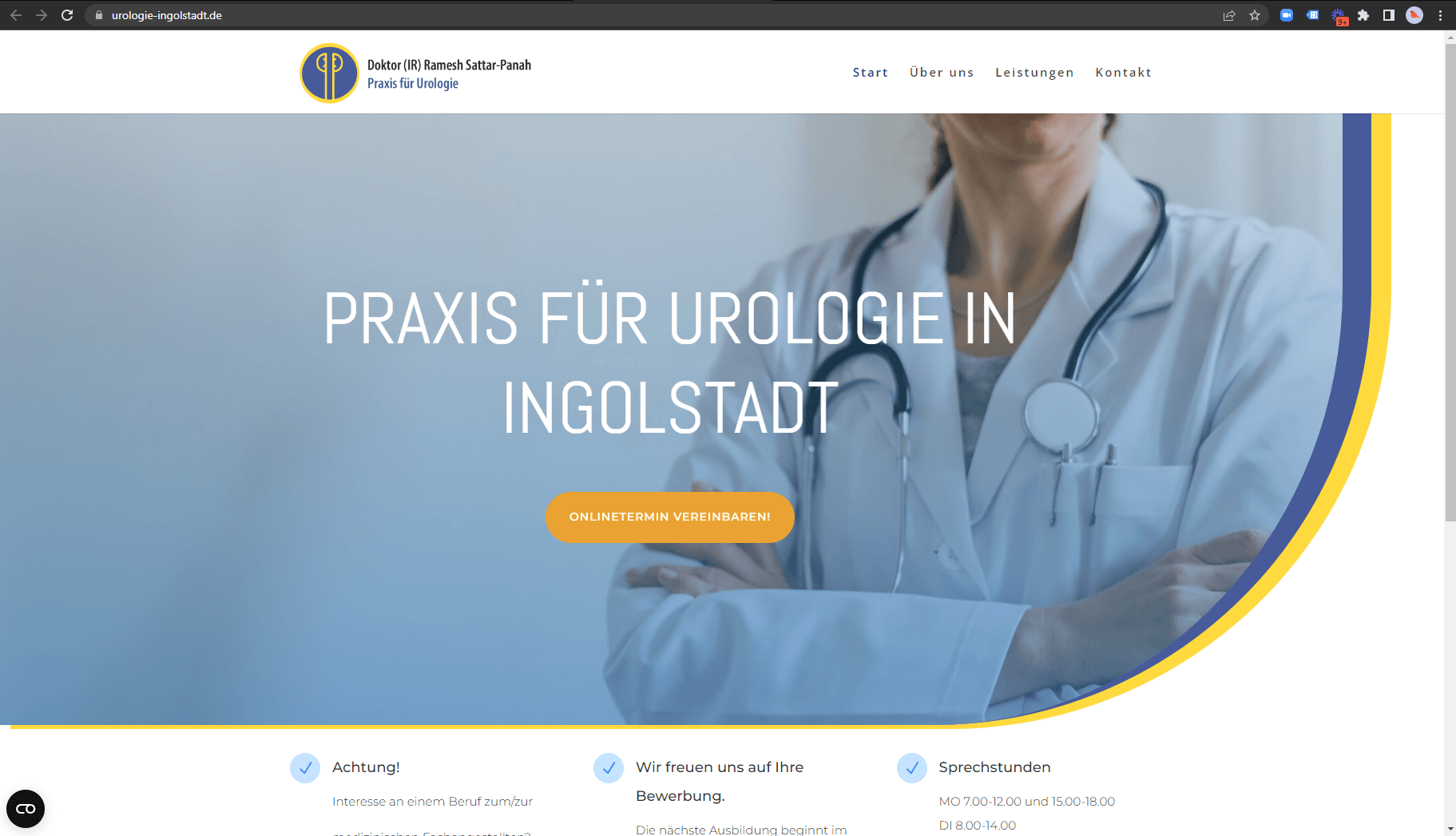 urologie wordpress arkiadesign
